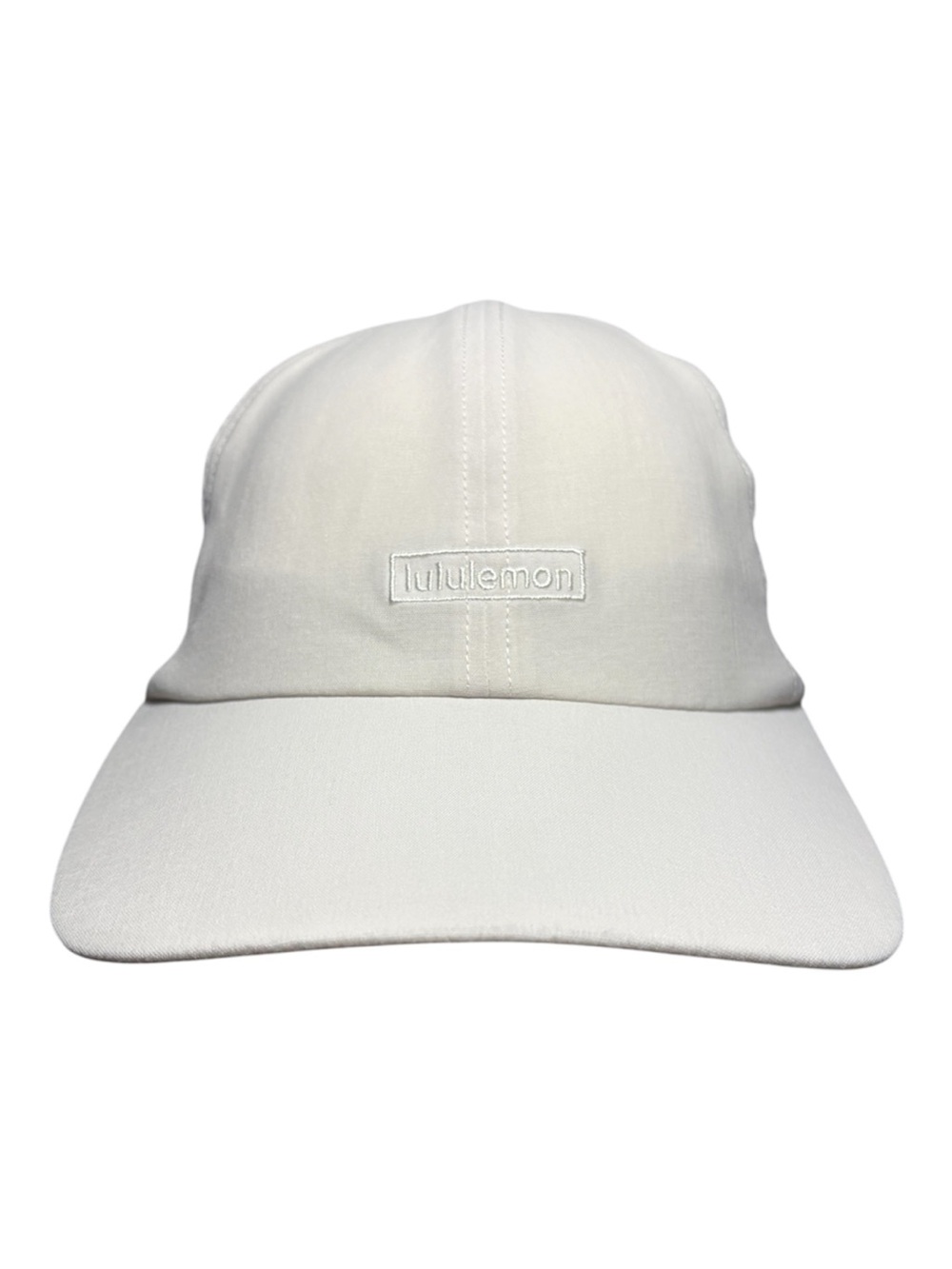 LULULEMON White Baller Hat Soft Wordmark Cap